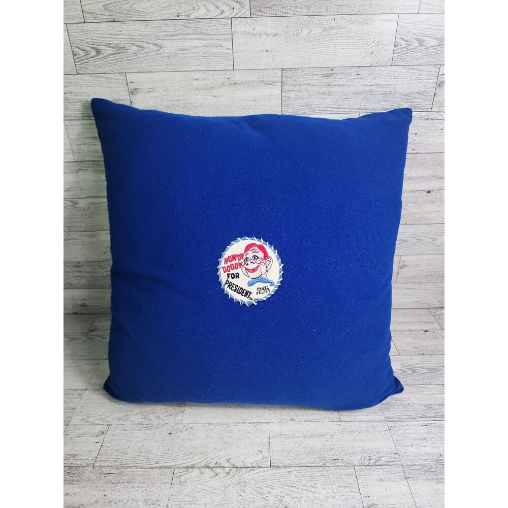 Vintage Howdy Doody For President Plush Pillow 14" NBC 1971